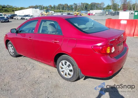 2010 Toyota Corolla Le z USA, uszkodzony, nr VIN 2T1BU4EE4AC519701